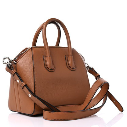 Givenchy Sugar Goatskin Mini Antigona Caramel 3 of 12