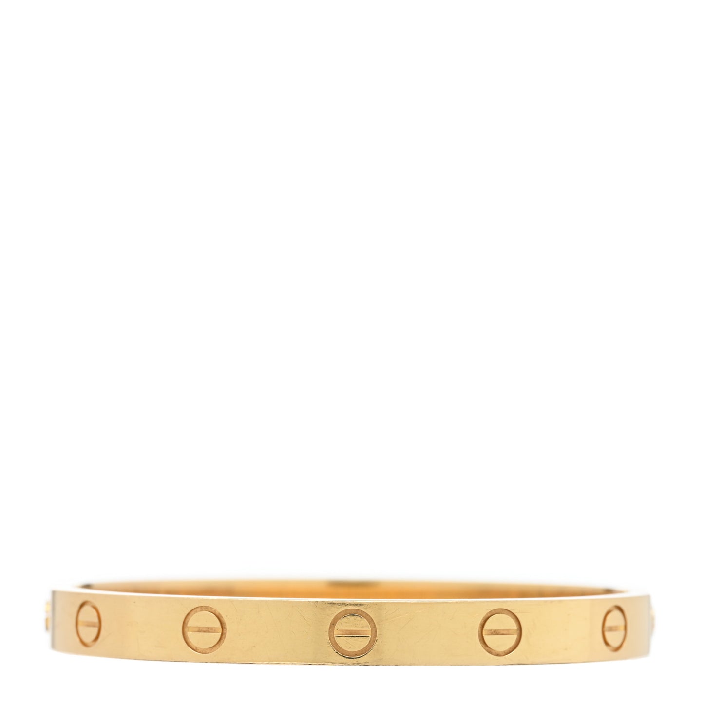 18K Yellow Gold LOVE Bracelet 16