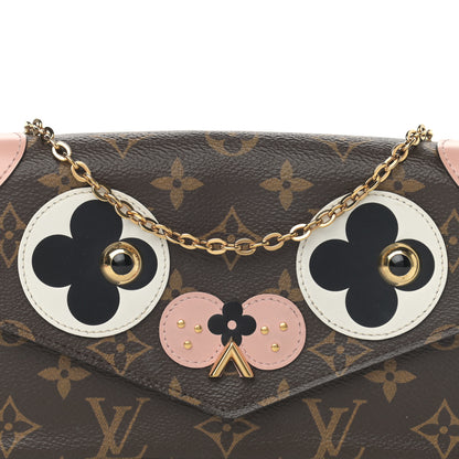 Louis Vuitton Monogram Valentine Dog Pochette Felicie Chain Wallet 10 of 15