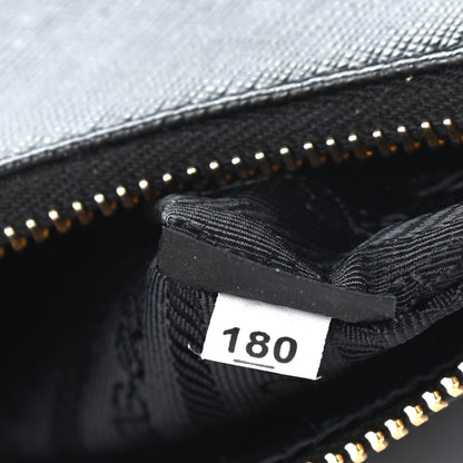 Prada Saffiano Lux Re-Edition 2005 Shoulder Bag Black 9 of 11
