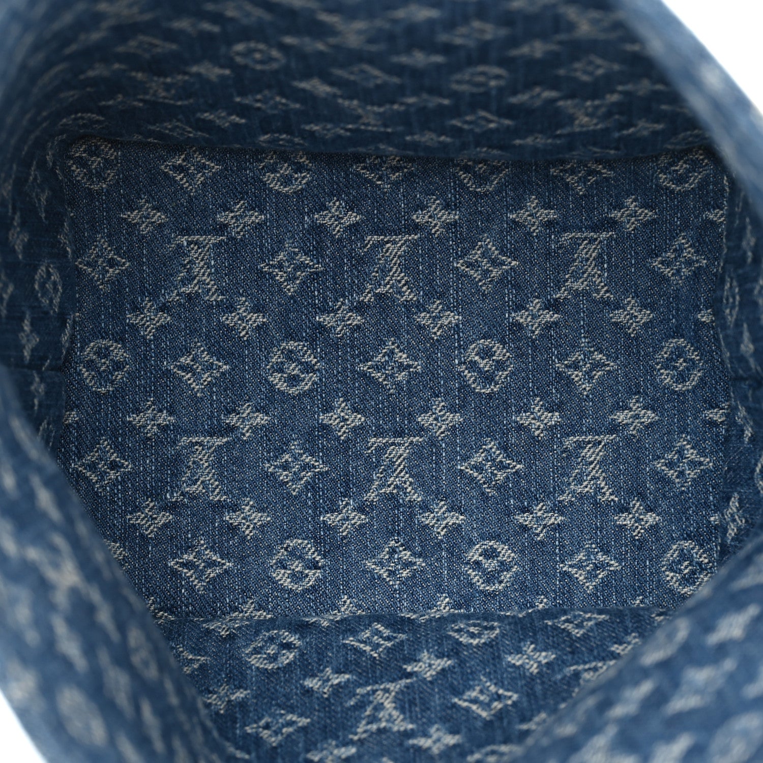 Louis Vuitton Monogram Denim All In BB Blue 5 of 10