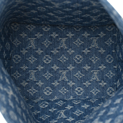 Louis Vuitton Monogram Denim All In BB Blue 5 of 10