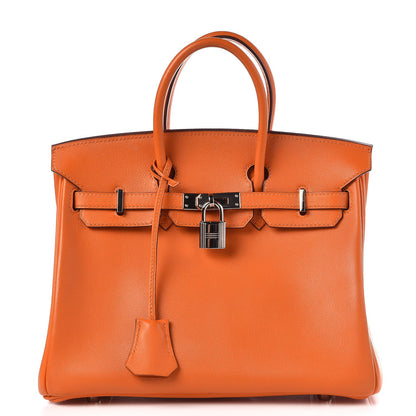 Hermes Swift Birkin 25 Orange 1 of 31