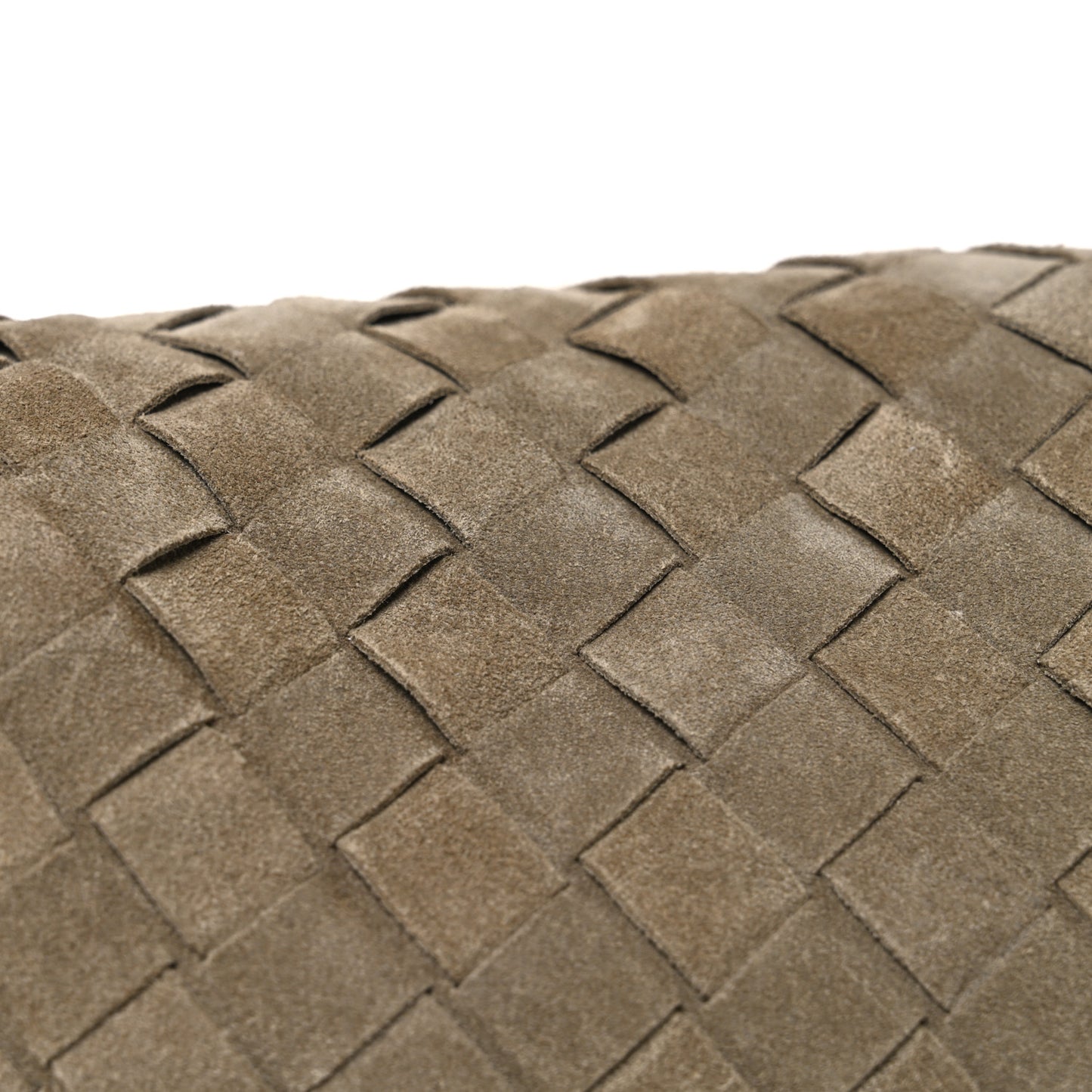 Suede Calfskin Intrecciato Teen Jodie Hobo Beige