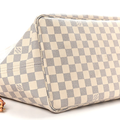 Louis Vuitton Damier Azur Neo Neverfull GM Rose Ballerine 9 of 10