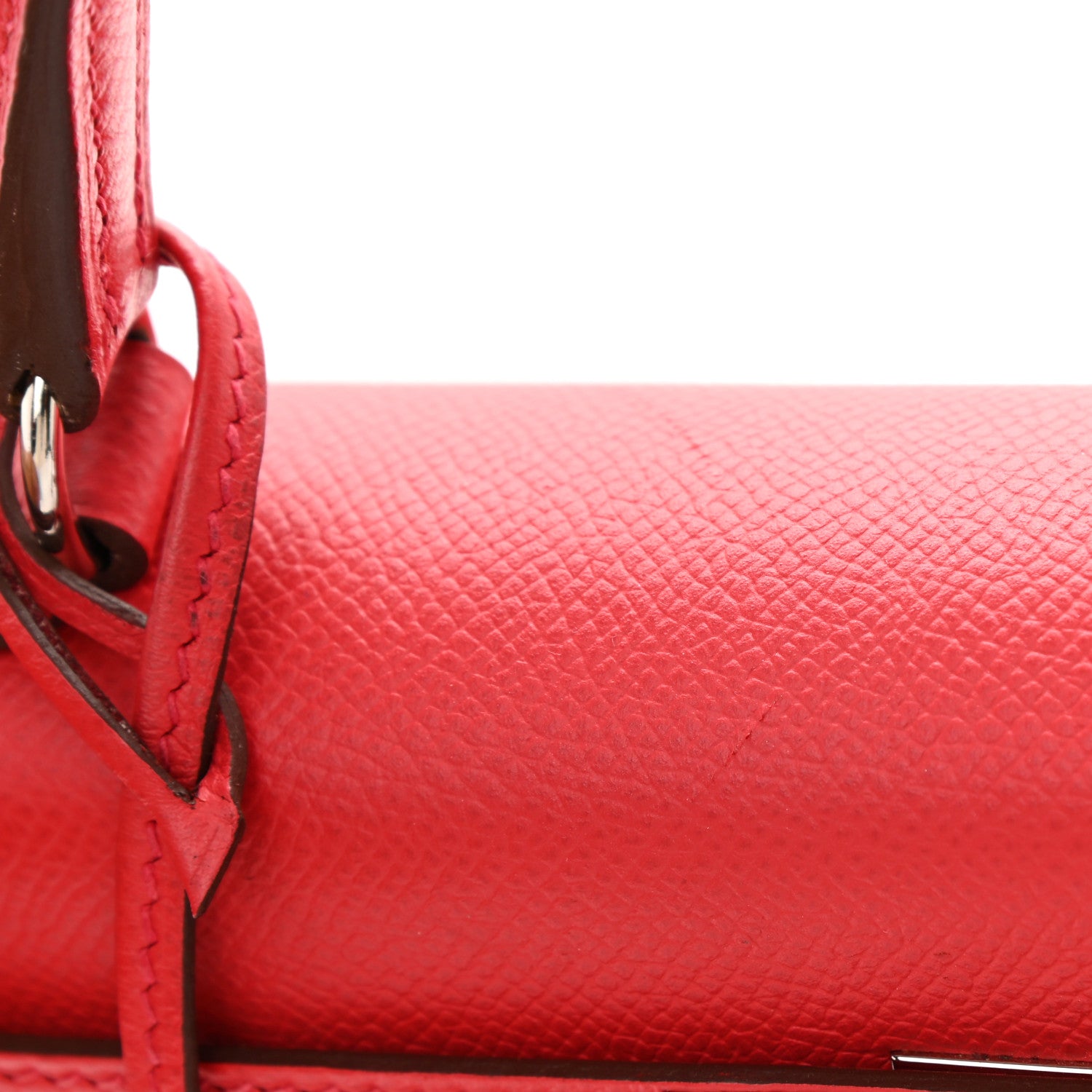 Hermes Epsom Kelly Sellier 28 Rouge Casaque 7 of 12