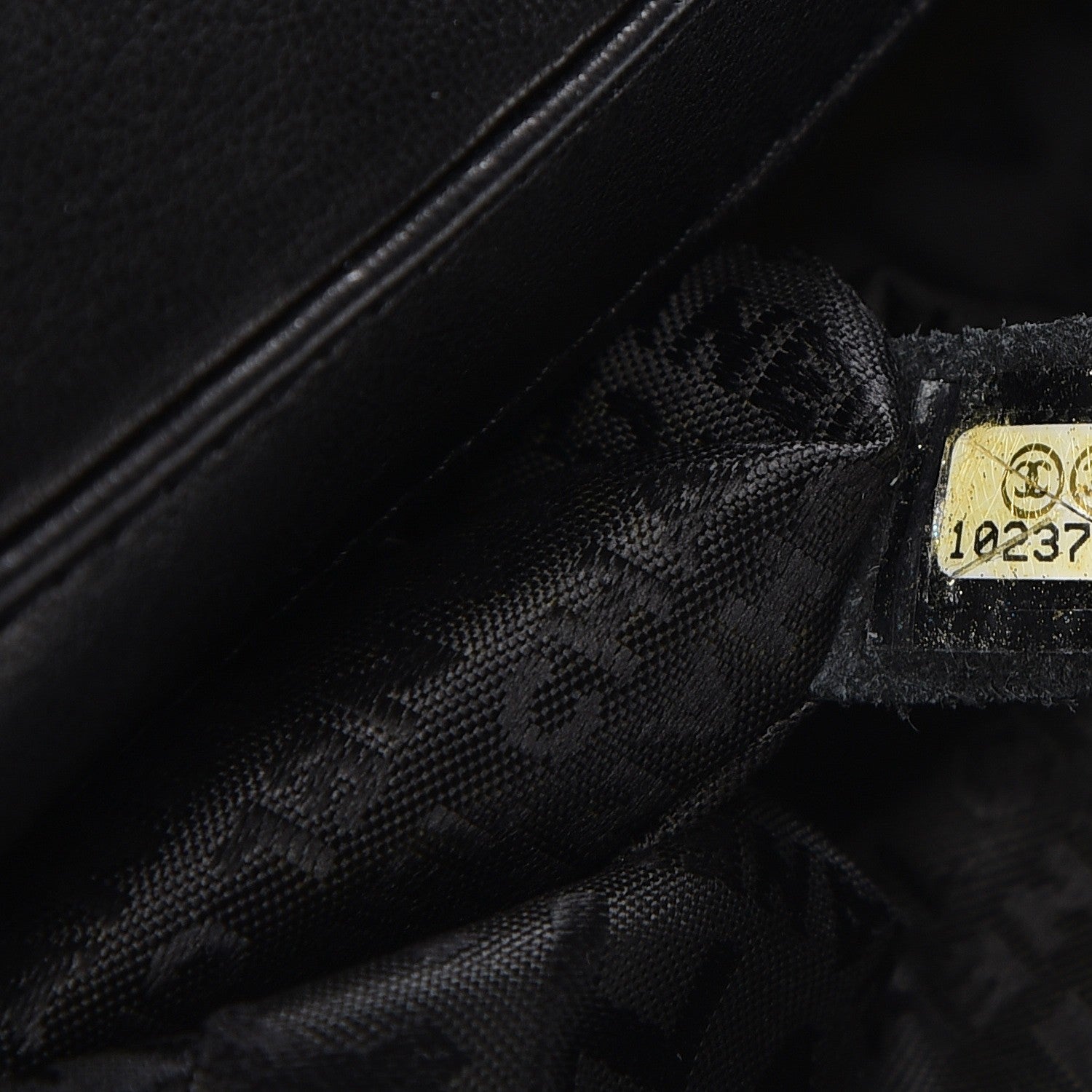 Chanel Lambskin Quilted Flap Bag Black 7 of 7