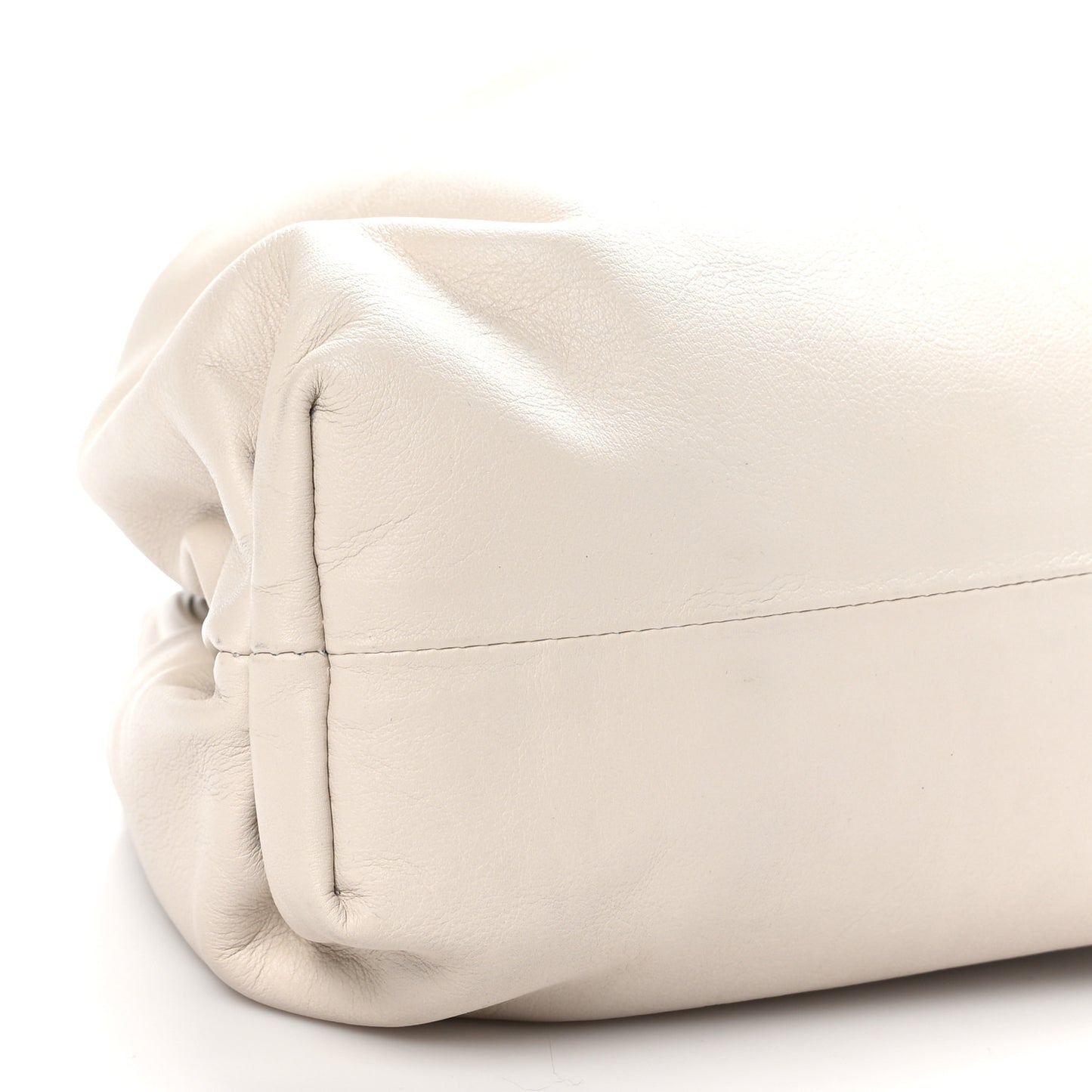 Smooth Butter Calf The Pouch Oversized Clutch Mist