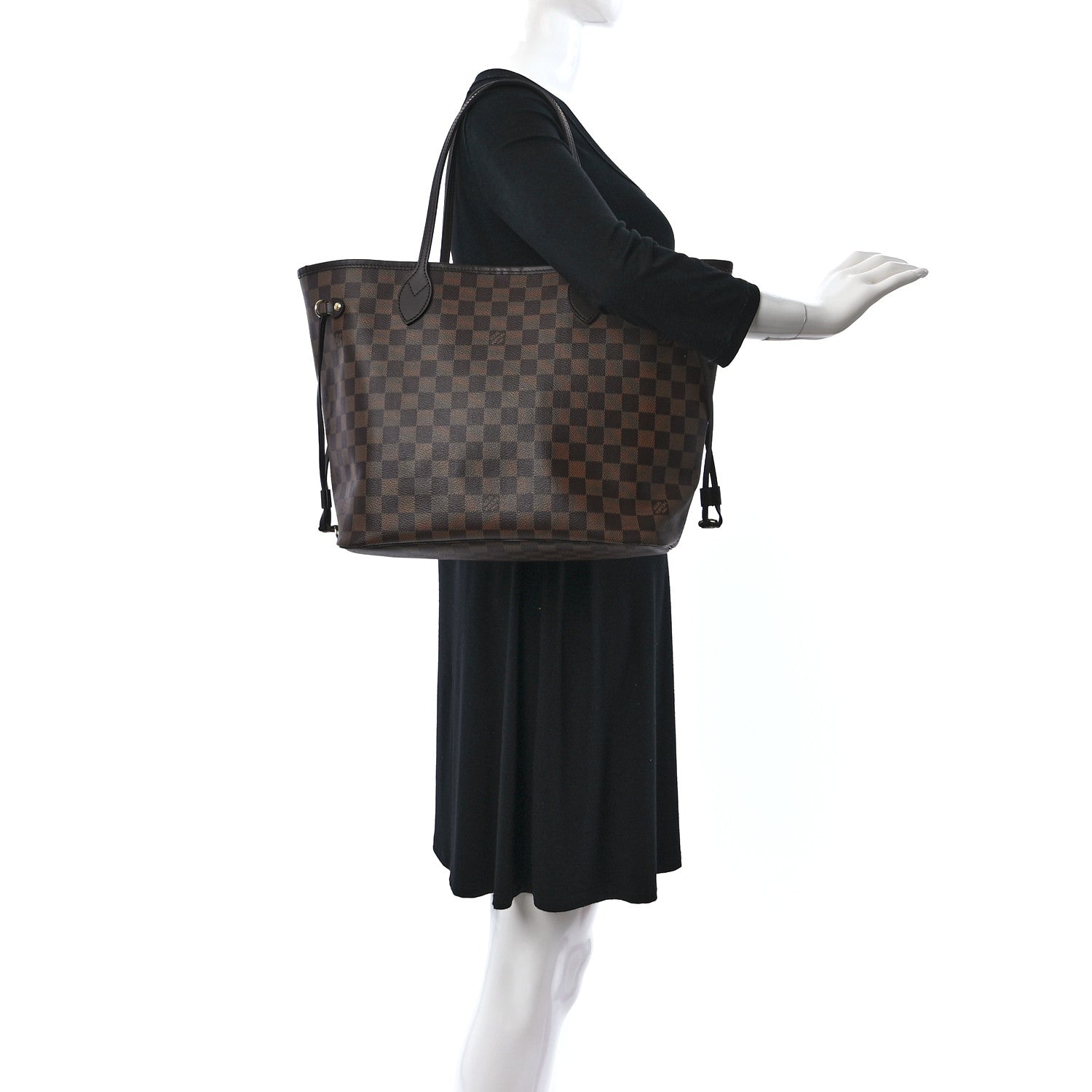 Louis Vuitton Damier Ebene Neo Neverfull MM 2 of 8