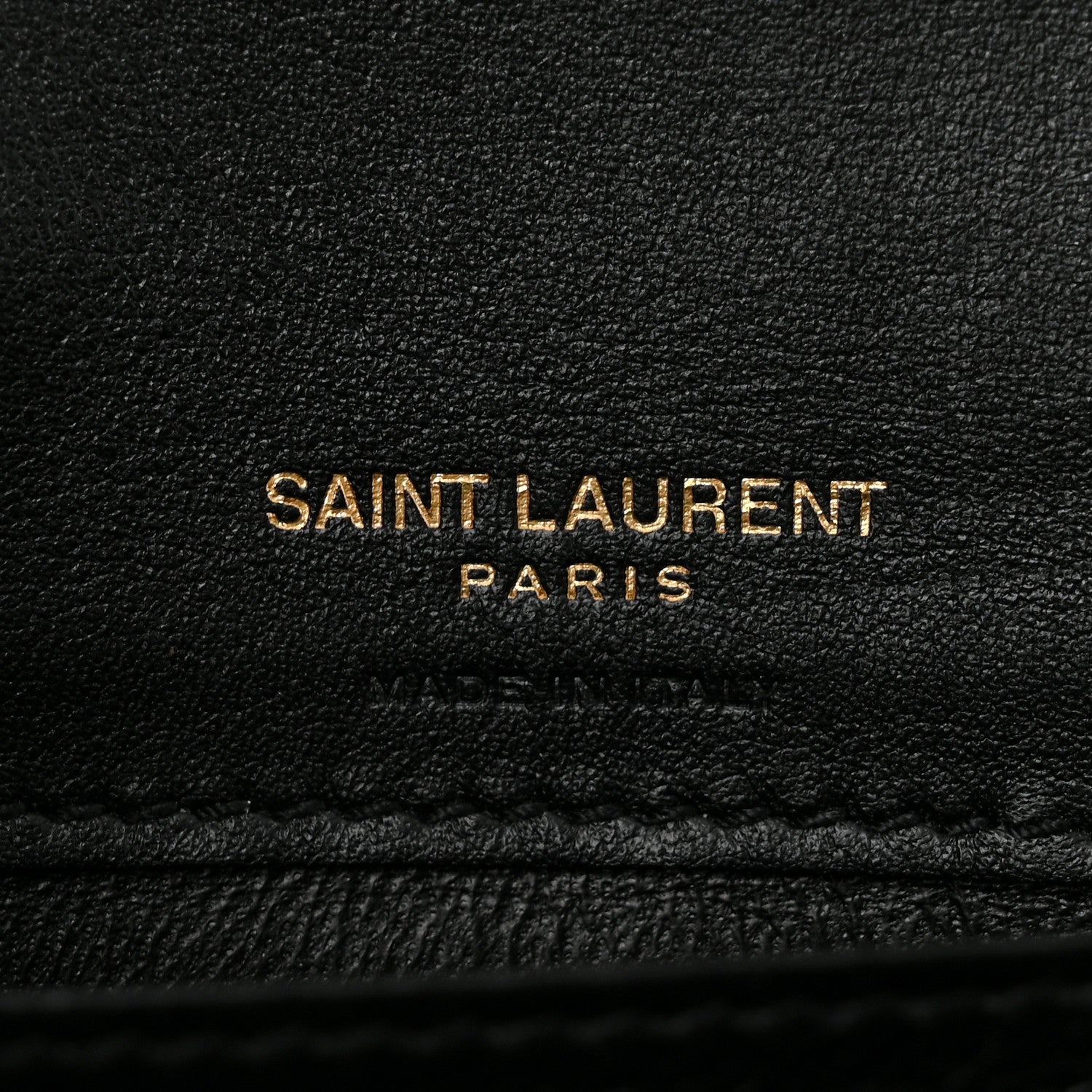 Saint Laurent Calfskin Crocodile Embossed Monogram Kate Belt Bag  Dark Mint 6 of 9