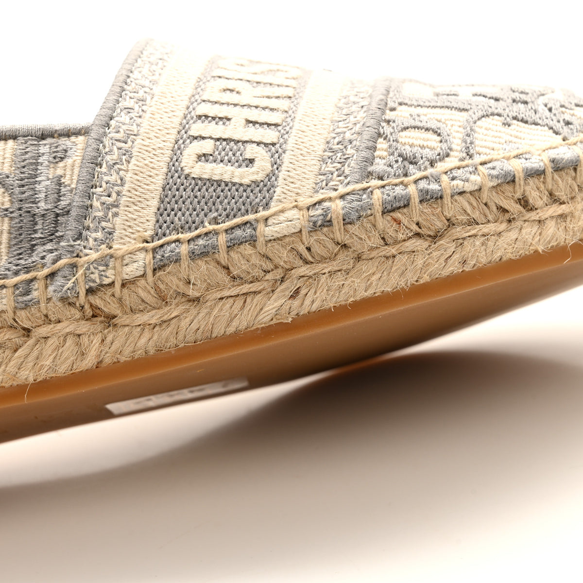 Christian Dior Oblique Monogram Paradise Espadrille Blue/Beige Sz 45 / 12 KDB585OBES56B_SBG_E02-1?$  main image 4