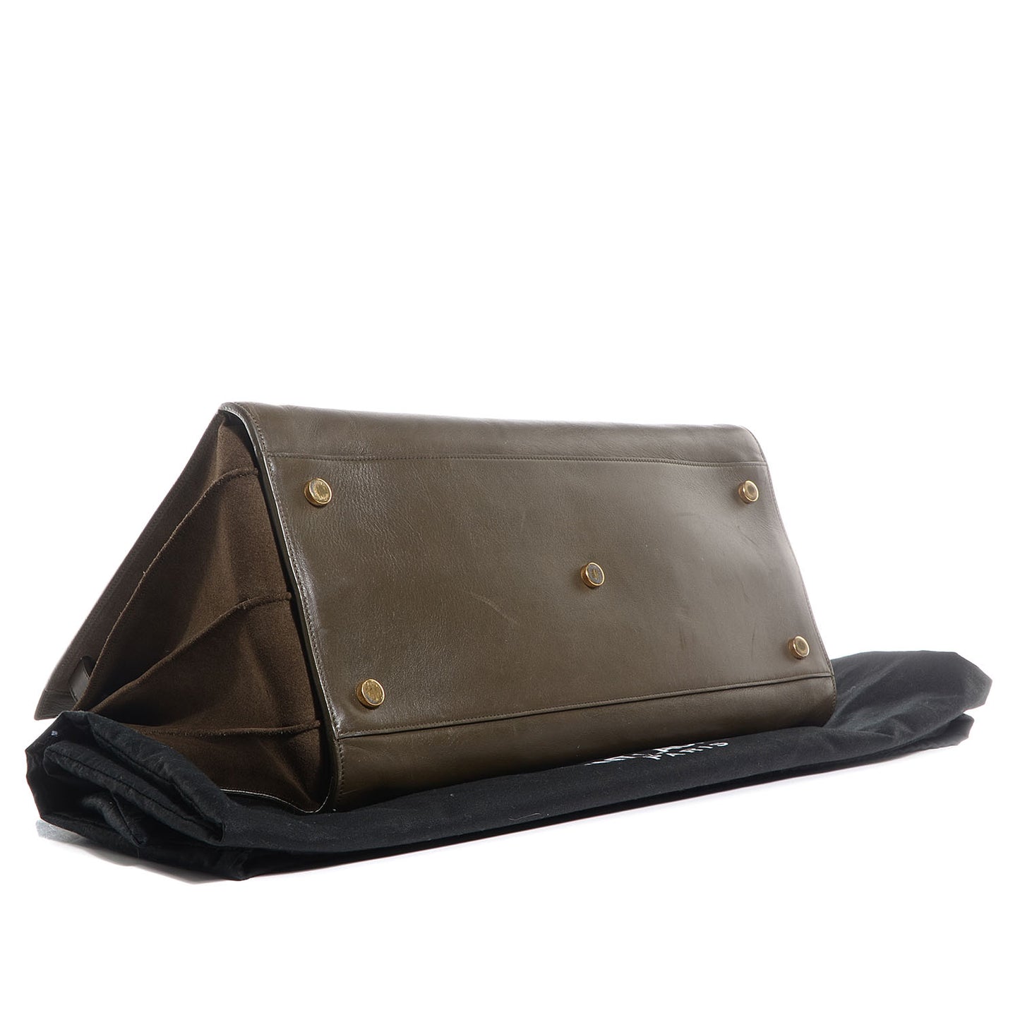 Calfskin Leather Classic Large Sac de Jour Carryall Mousse