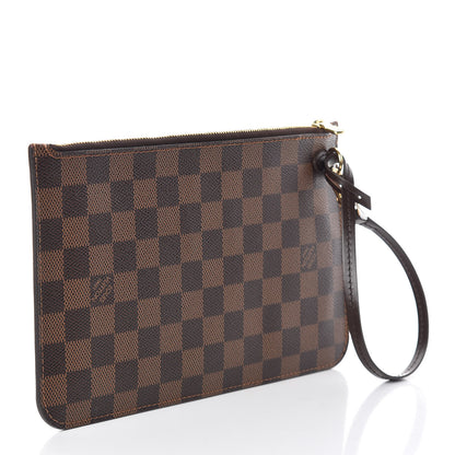 Louis Vuitton Damier Ebene Neverfull MM GM Pochette 3 of 7