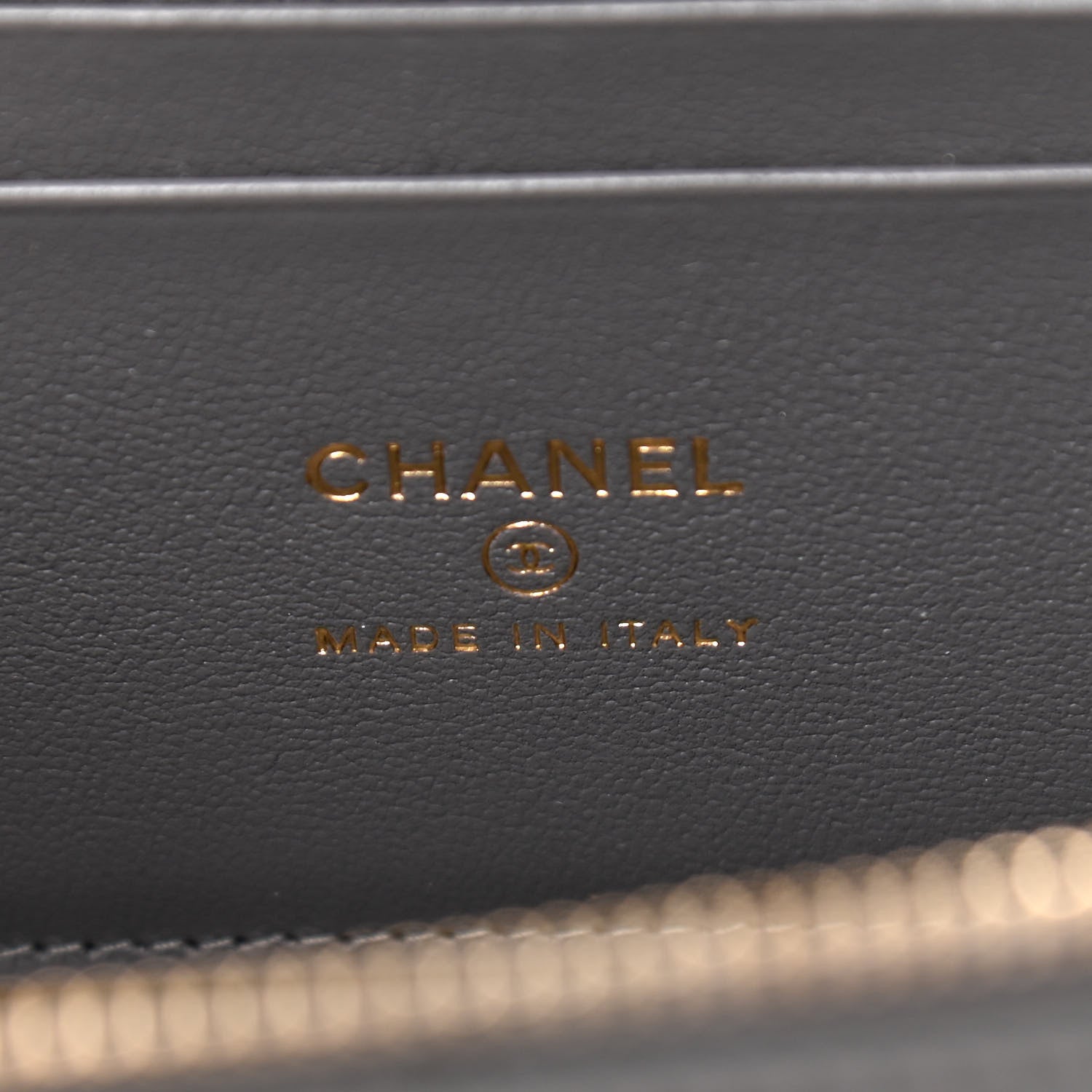 Chanel Lambskin Quilted Small Top Handle Vanity Case With Chain Dark Grey 7 of 12
