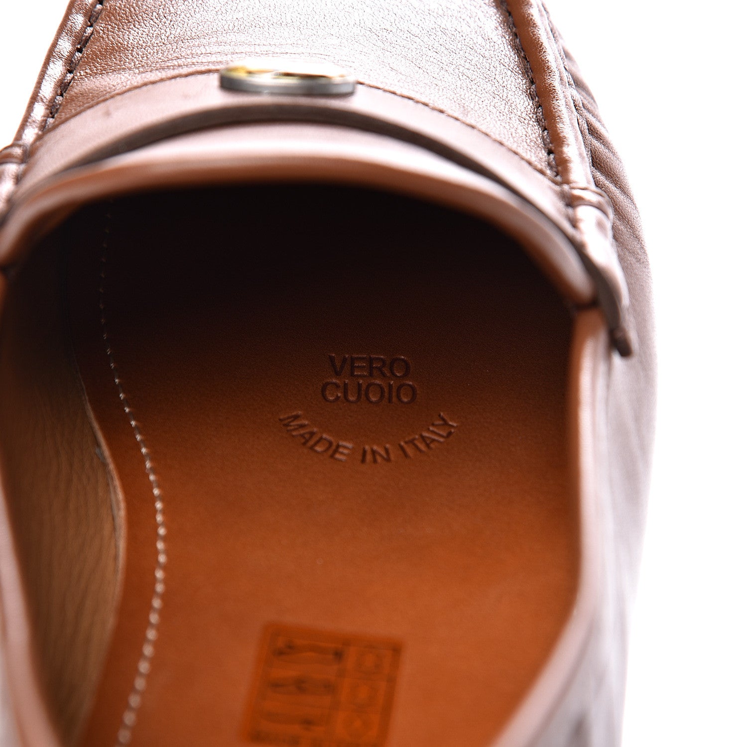 Gucci Nappa Mens GG Driver Loafers 8 Cuir 7 of 10