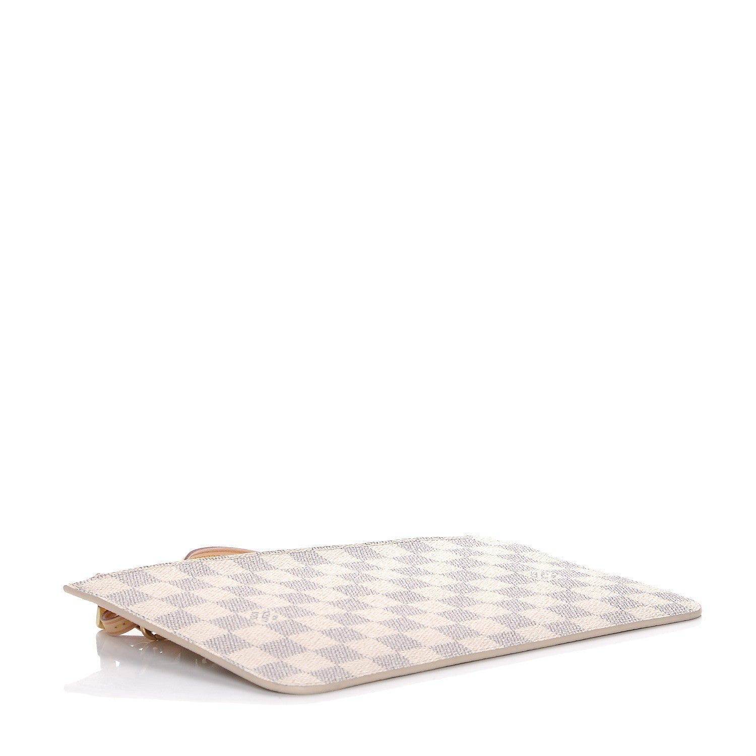 Louis Vuitton Damier Azur Neverfull MM GM Pochette Rose Ballerine 4 of 8