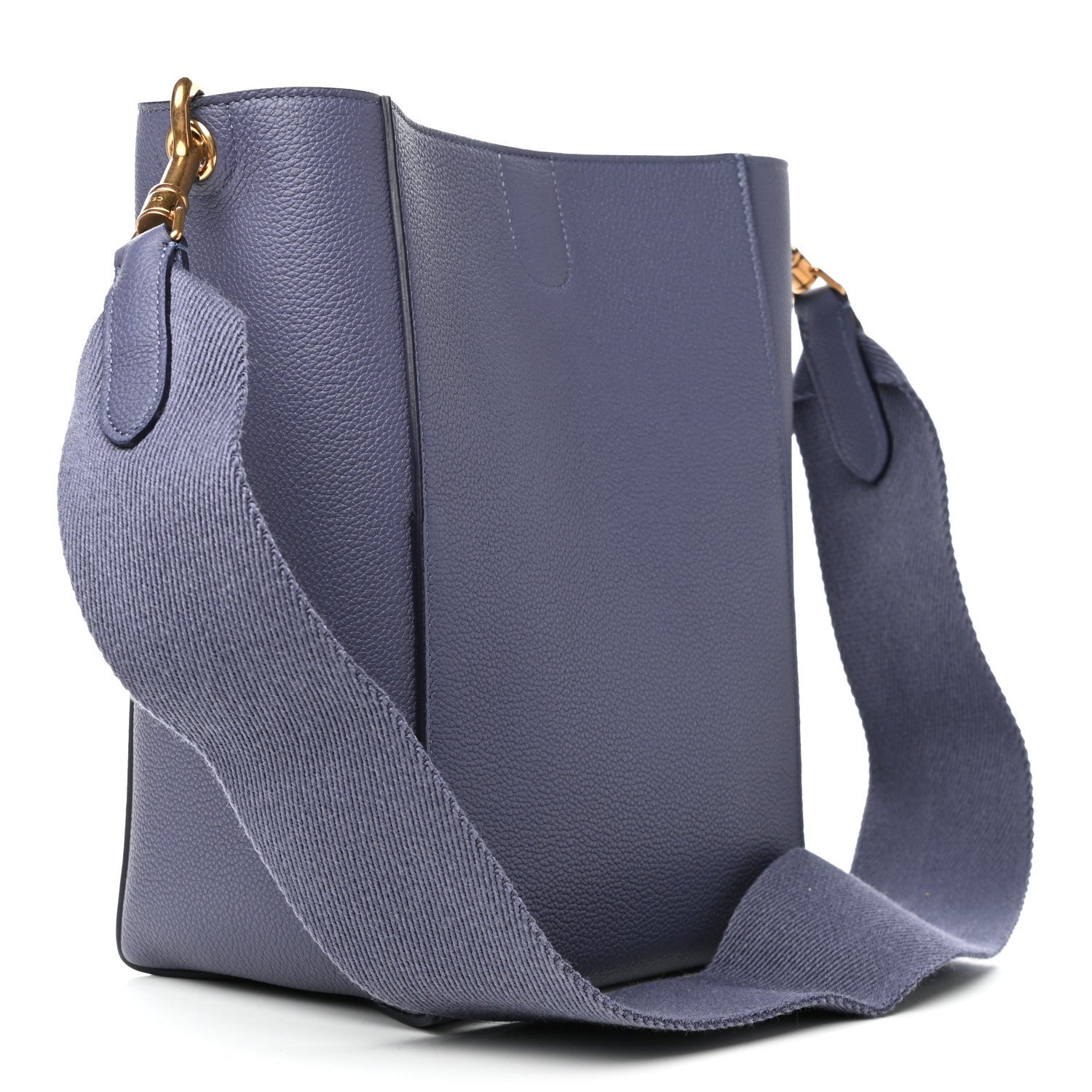 Celine Soft Grained Calfskin Small Sangle Bucket Bag Chardon 3 of 8