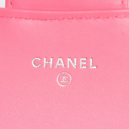Chanel Patent Calfskin Quilted Clutch With Removable Chain Light Pink 6 of 10