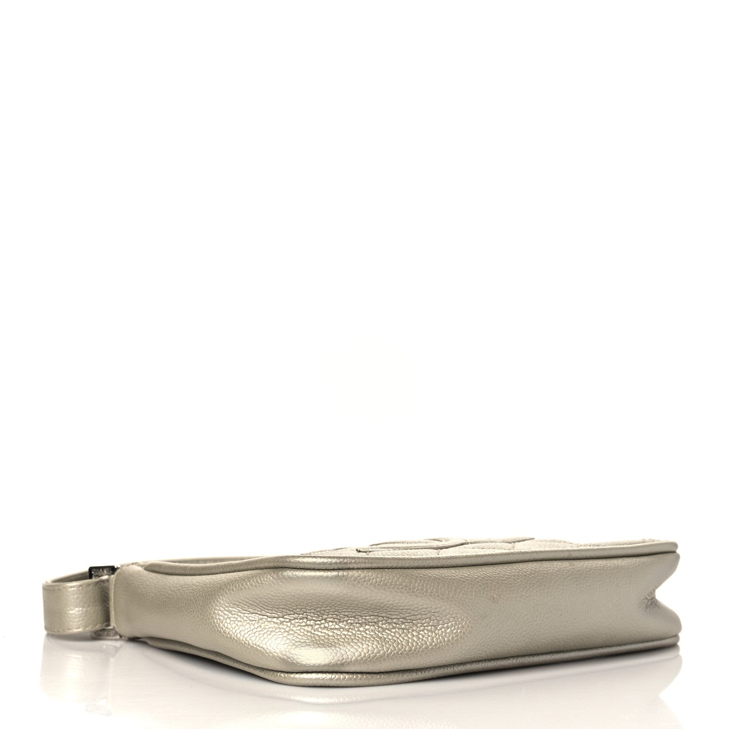 Chanel Metallic Caviar Quilted CC Hobo Gold 4 of 10