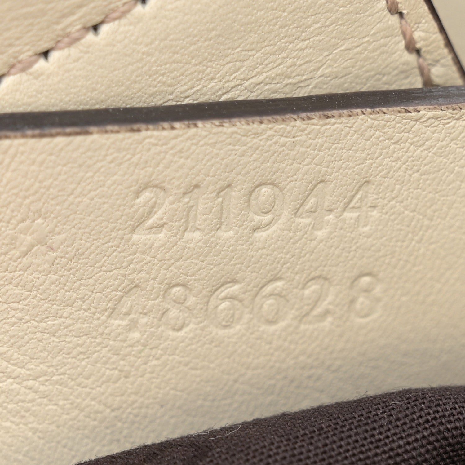 Gucci Guccissima Medium Sukey Tote Mystic White 7 of 11