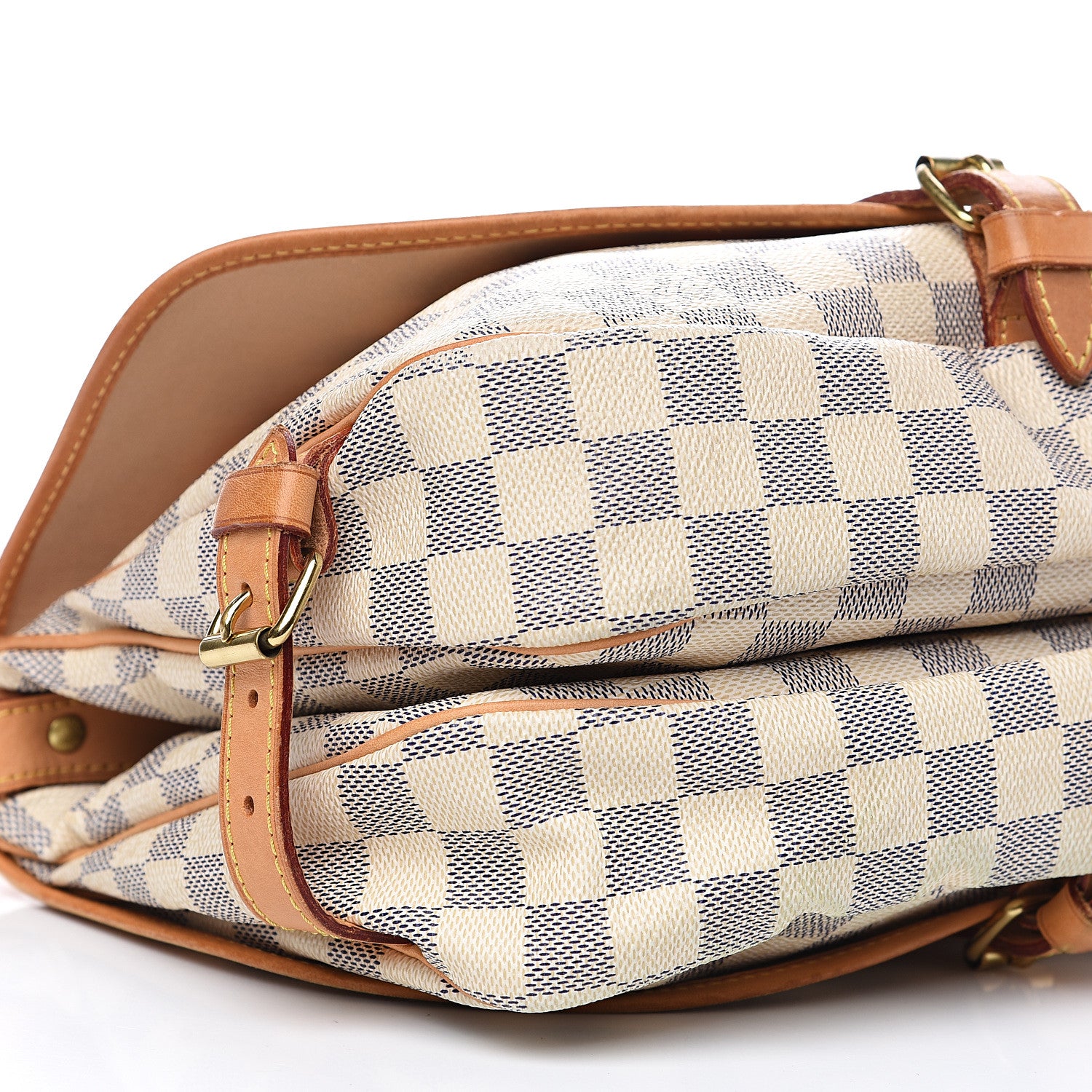 Louis Vuitton Damier Azur Saumur MM 16 of 17