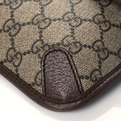 Gucci GG Supreme Monogram Neo Vintage Web Belt Bag Brown 11 of 11