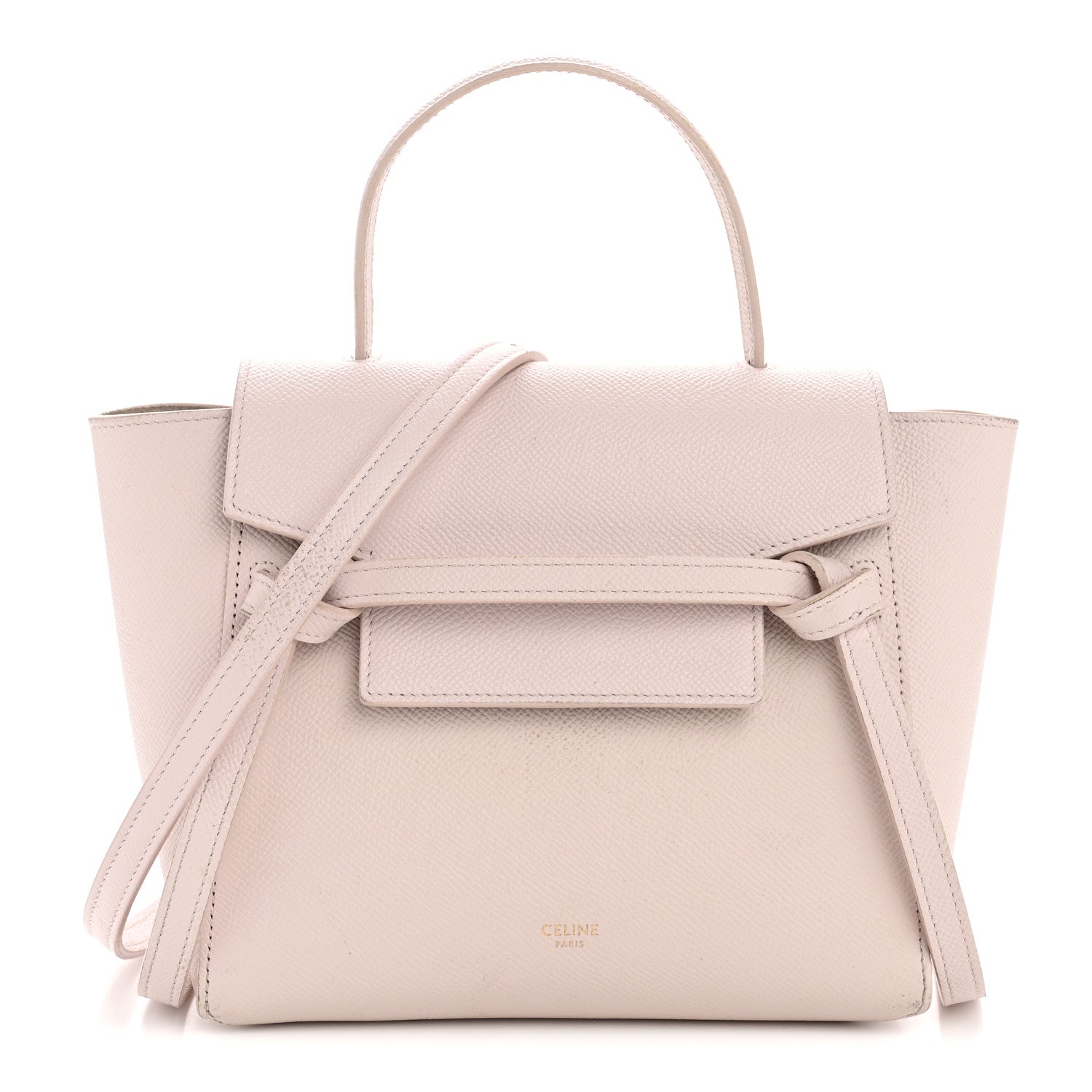 Celine Grained Calfskin Nano Belt Bag Peony 1 of 16