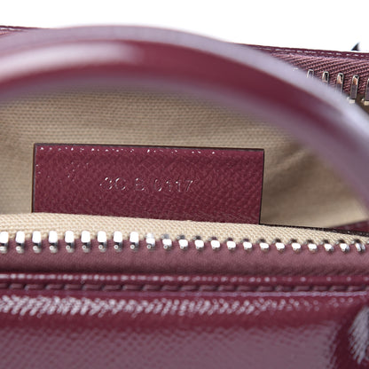 Givenchy Textured Patent Calfskin Small Antigona Aubergine 7 of 9