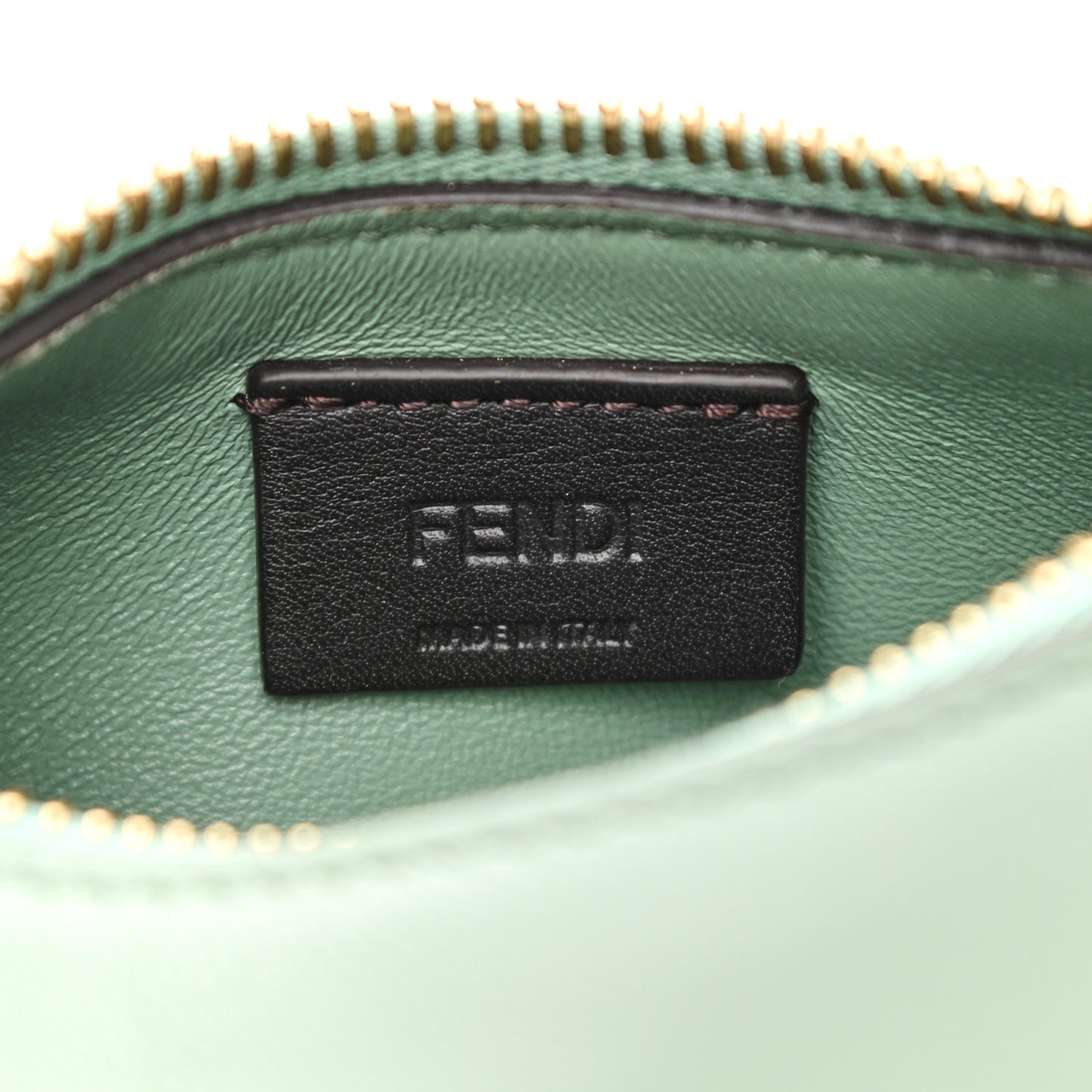 Vitello Grace New Matte Nano Fendigraphy Hobo Charm Menta