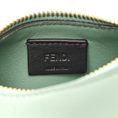 Fendi Vitello Grace New Matte Nano Fendigraphy Hobo Charm Menta 6 of 10