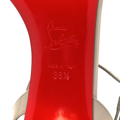 Christian Dior Patent Lipstita Queen 55 Sandals 38.5 Goose 6 of 8