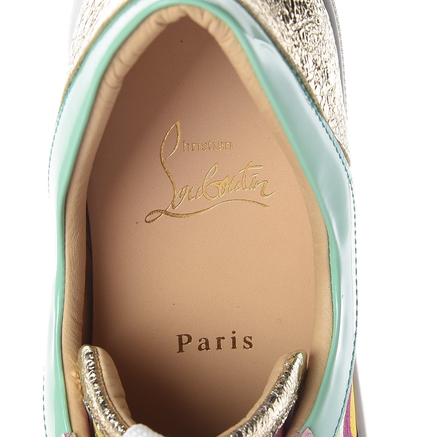 Patent Tissu Kyoto Flamingirl Flats 38 Multicolor