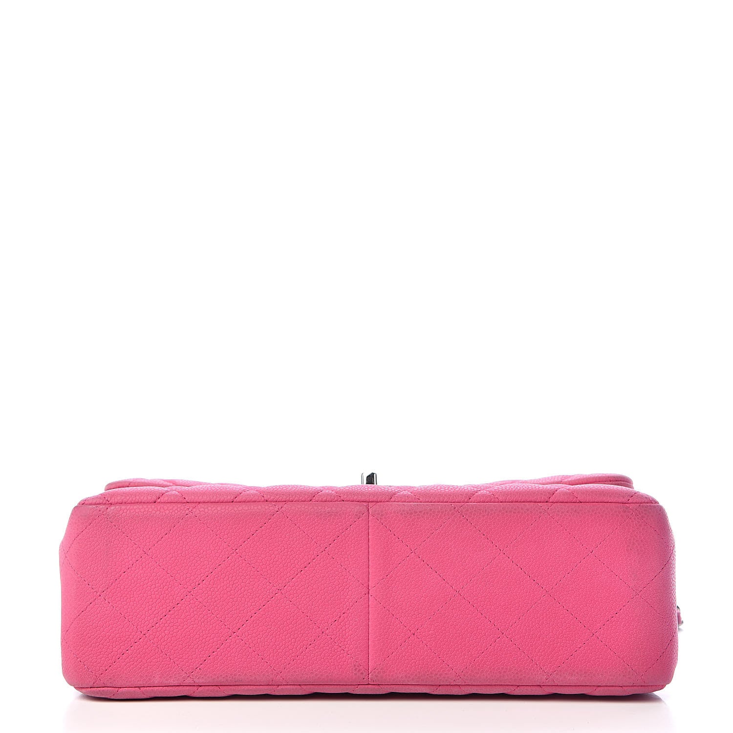 Chanel Iridescent Caviar Quilted Jumbo Double Flap Pink 15 of 16