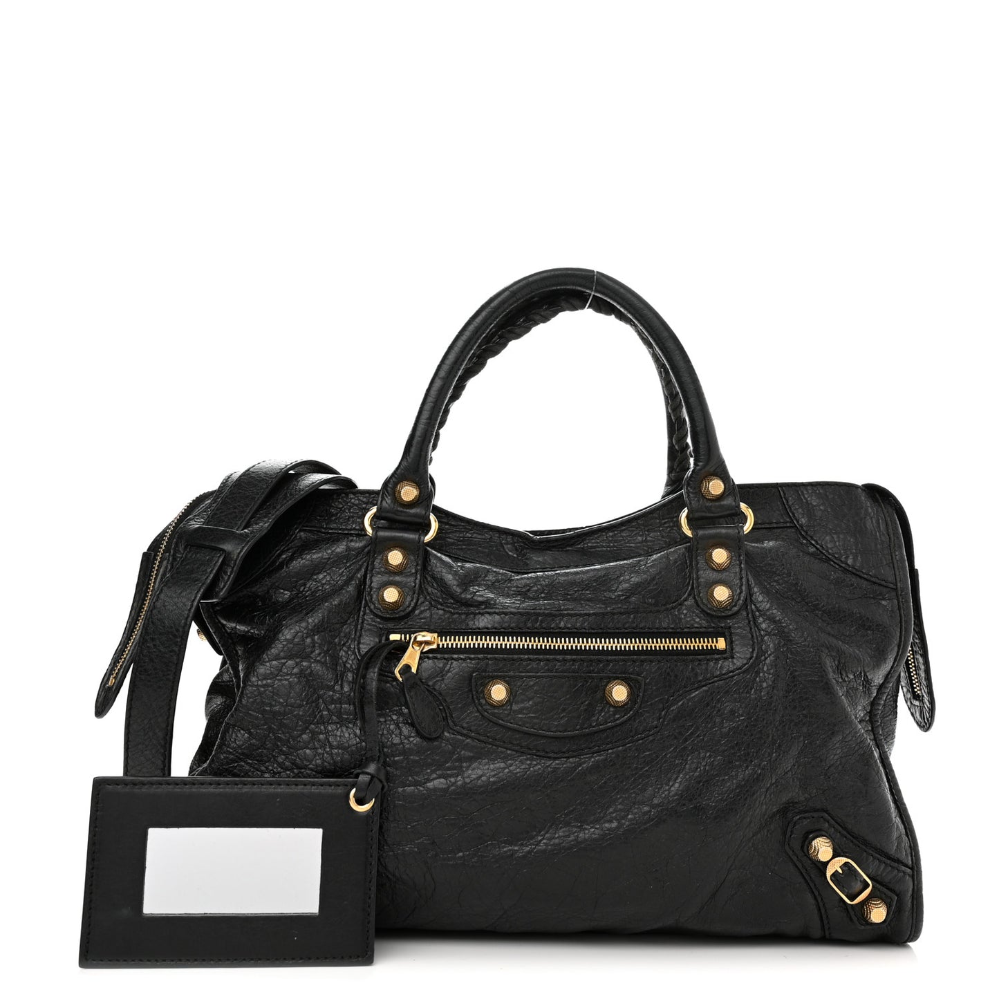 Agneau Giant 12 Gold Hardware City Black