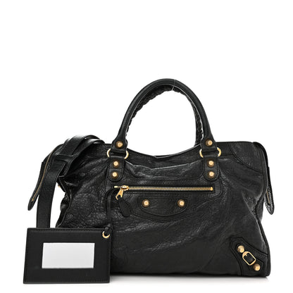 Balenciaga Agneau Giant 12 Gold Hardware City Black 1 of 10