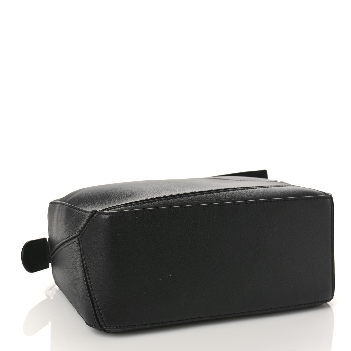 Calfskin Small Puzzle Bag Black