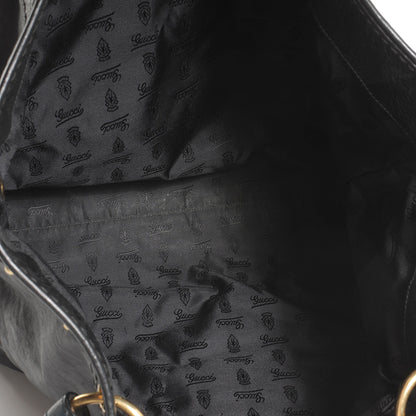 Gucci Leather Irina Tote Black 5 of 7