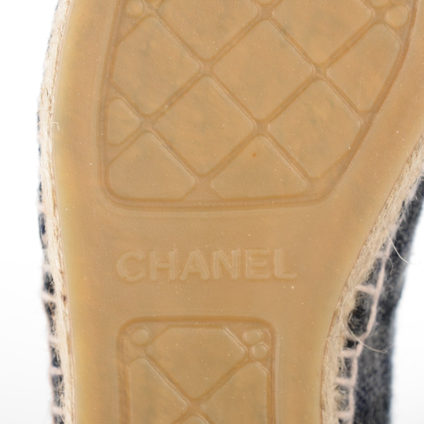 Flannel CC Espadrilles 35 Grey Black