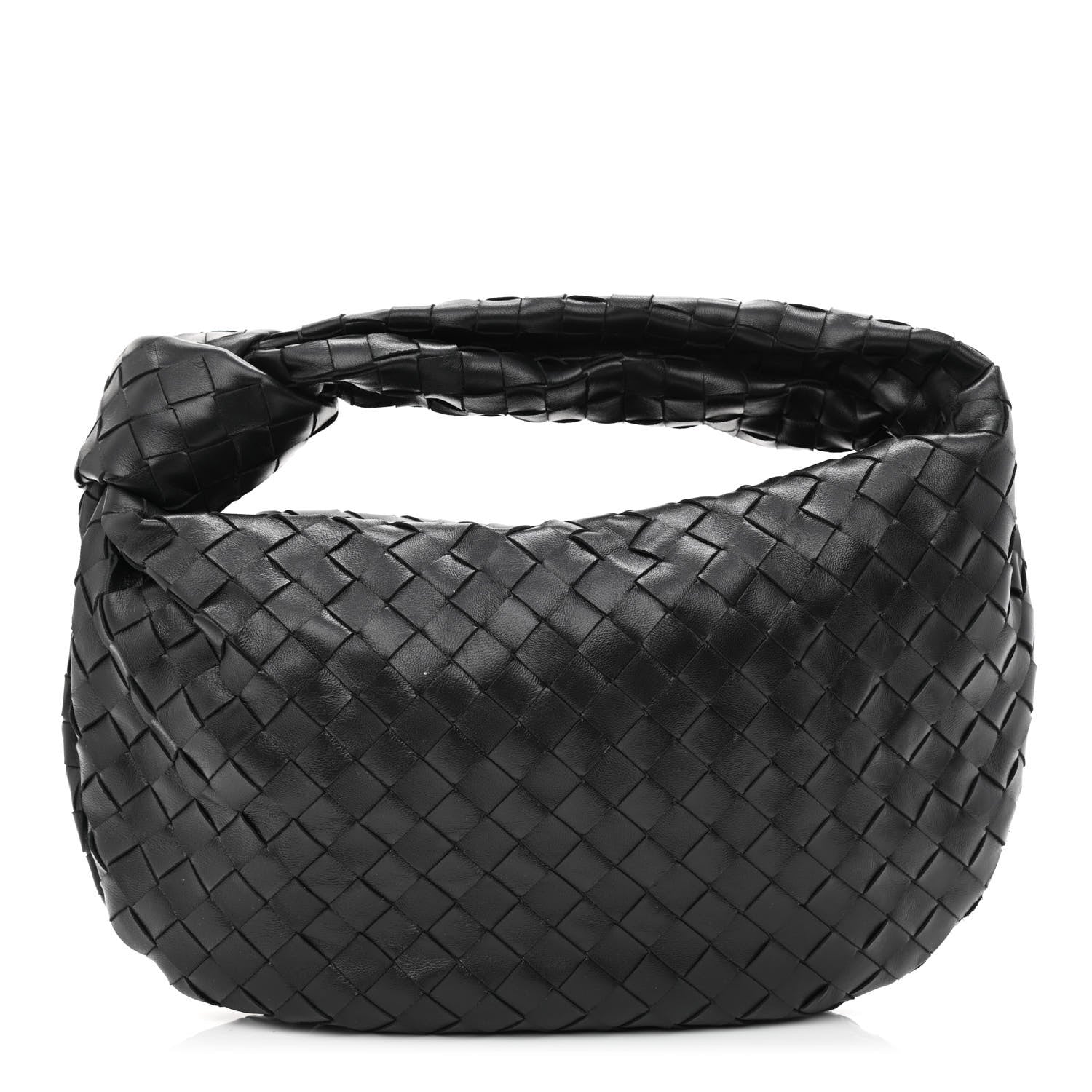 Bottega Veneta Nappa Intrecciato Teen Jodie Hobo Black 1 of 10