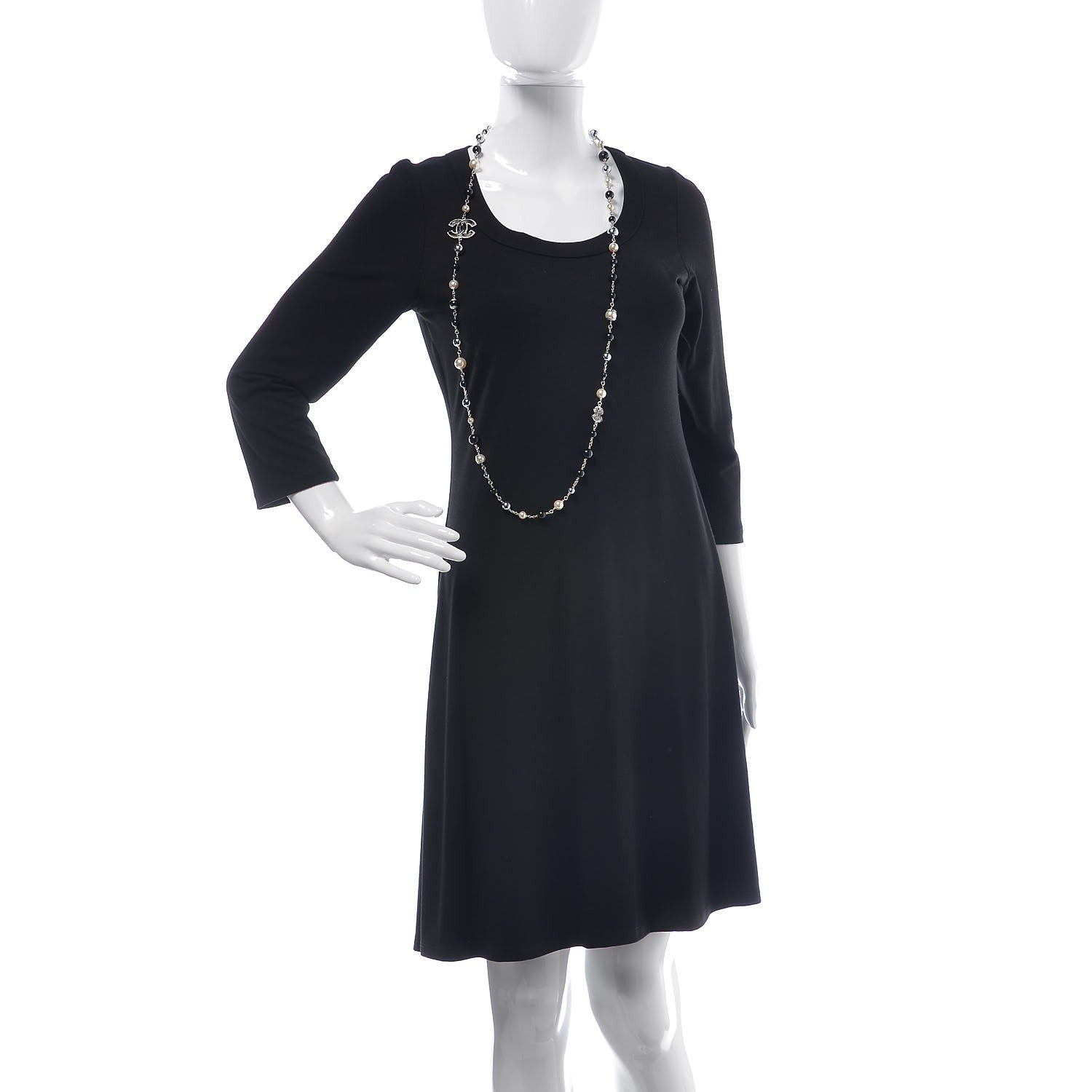 Chanel Pearl CC Beaded Long Necklace 2 of 6