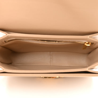 Celine Shiny Calfskin Teen Triomphe Nude 5 of 23