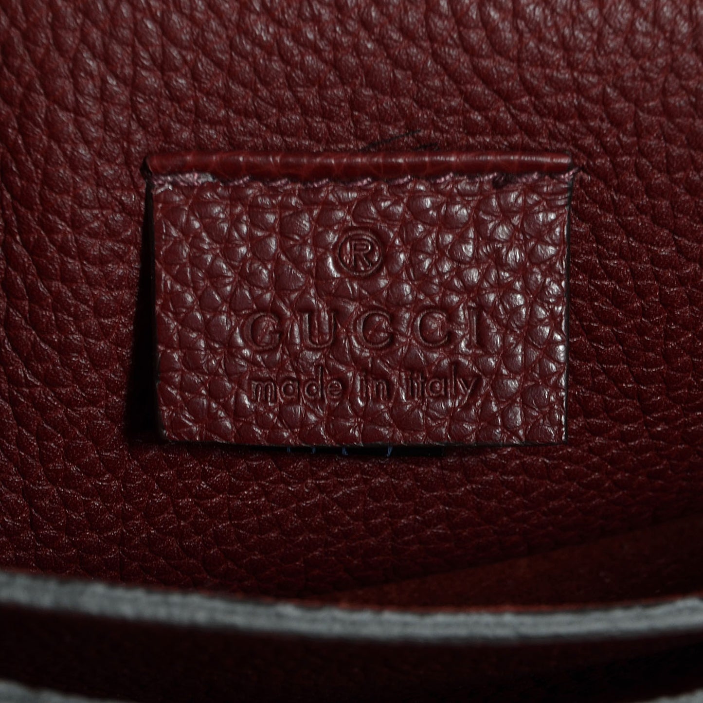 Leather Jackie Briefcase Top Handle Burgundy