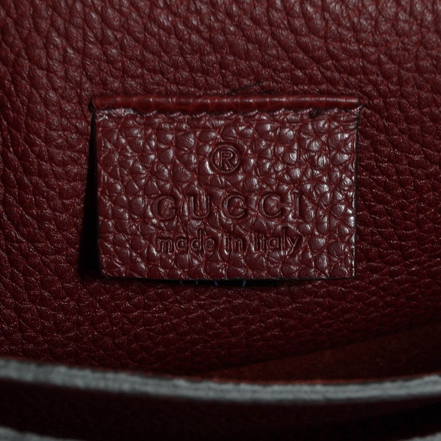Gucci Leather Jackie Briefcase Top Handle Burgundy 6 of 10