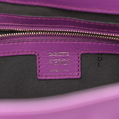 Fendi Nappa FF 1974 Embossed Large Baguette Lilla 6 of 10