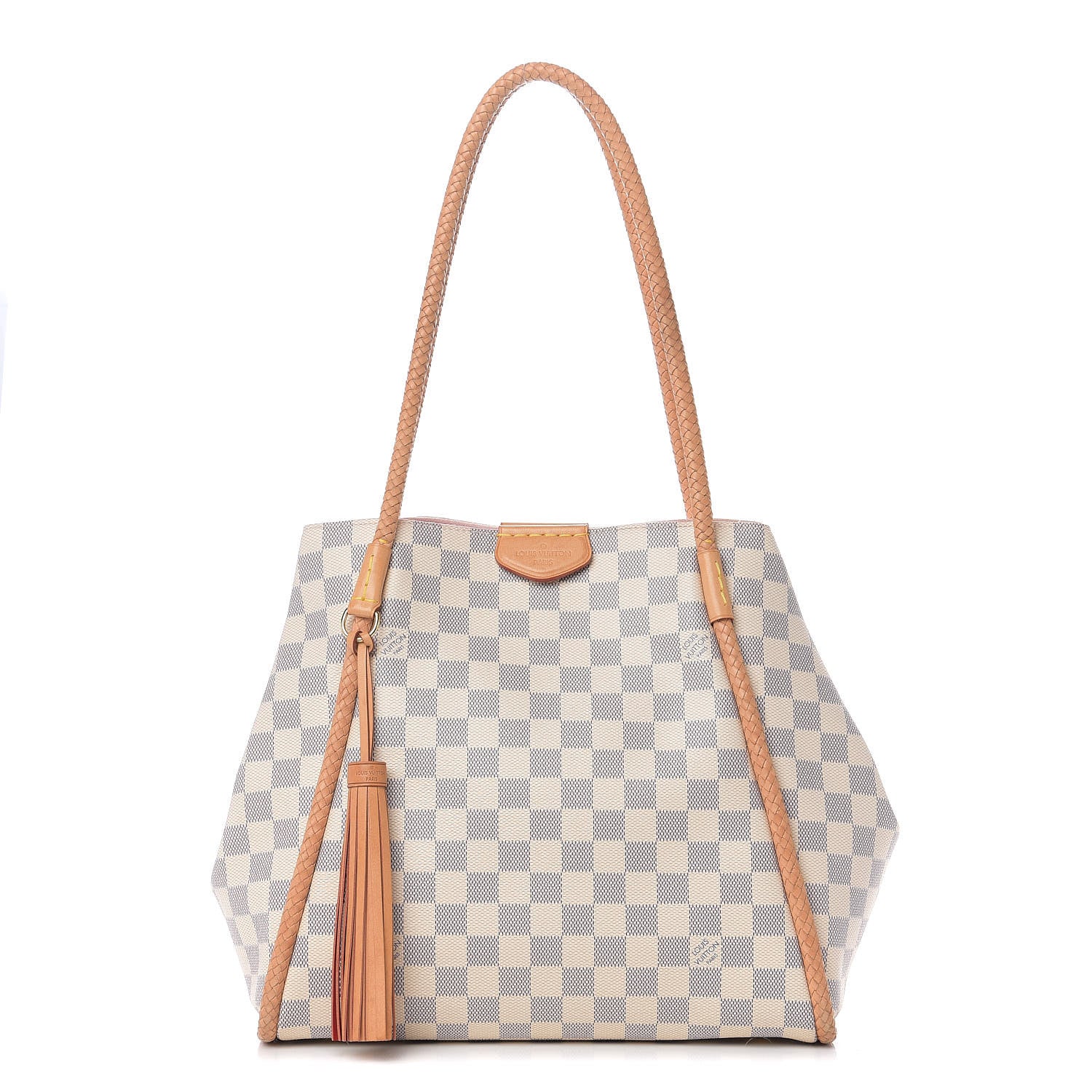 Louis Vuitton Damier Azur Propriano Rose Ballerine 1 of 9