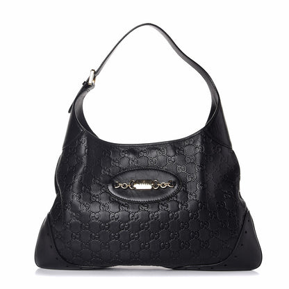 Gucci Guccissima Punch Hobo Black 1 of 7