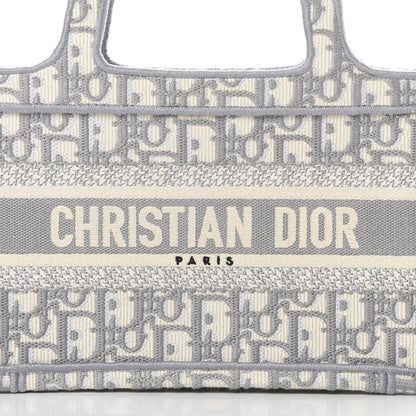 Christian Dior Oblique Mini Book Tote Grey Multicolor 8 of 11