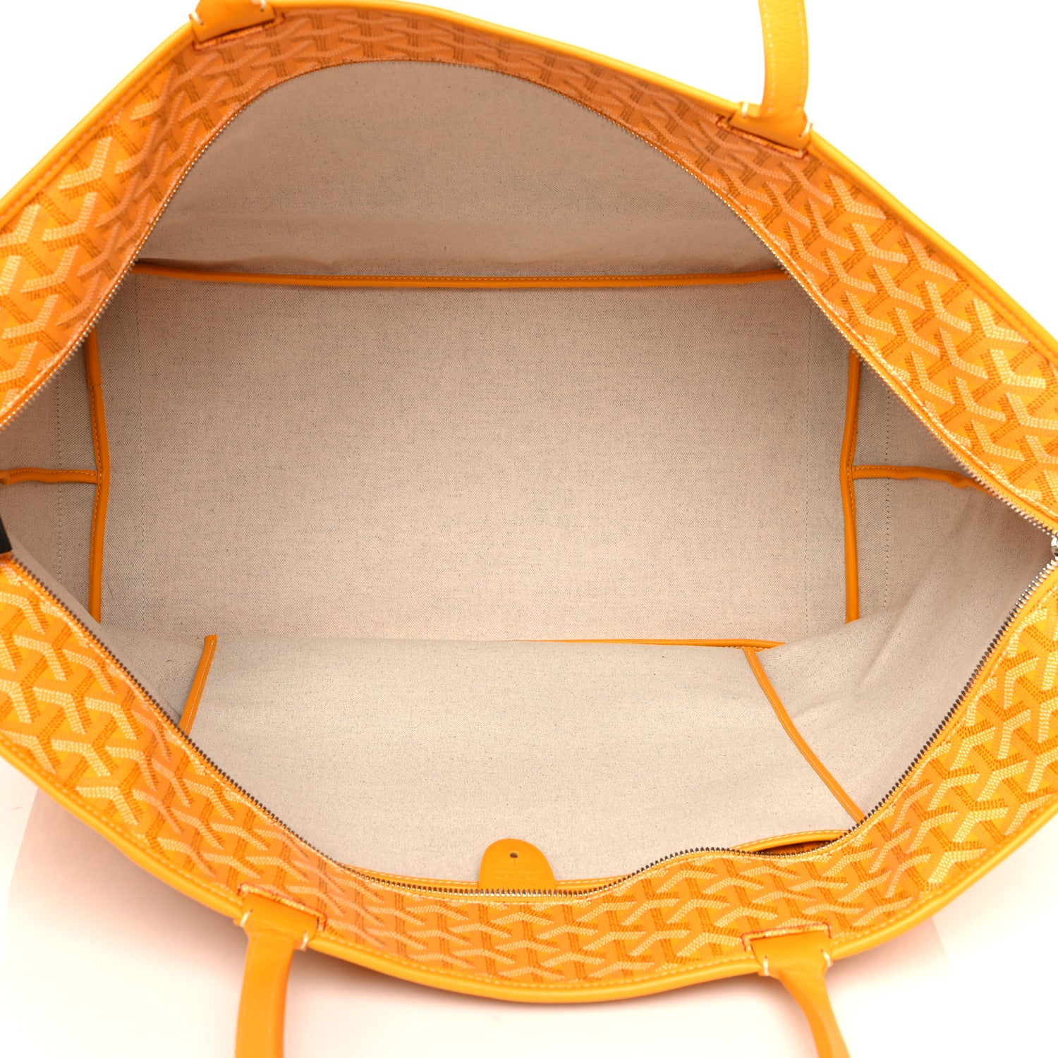 Goyard Goyardine Artois GM Yellow 4 of 12