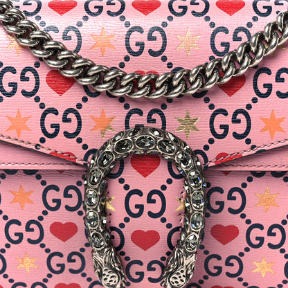 Gucci Calfskin Valentine's Day Exclusive Small Dionysus Bag Pink 8 of 10