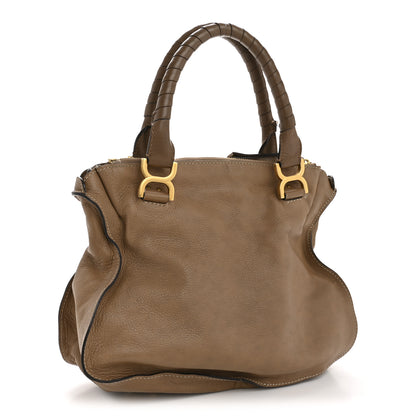 Chloe Calfskin Medium Marcie Satchel Nut 3 of 14